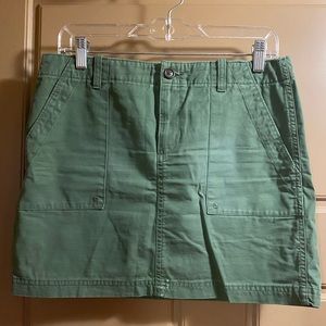 Green Casual Gap Skirt
